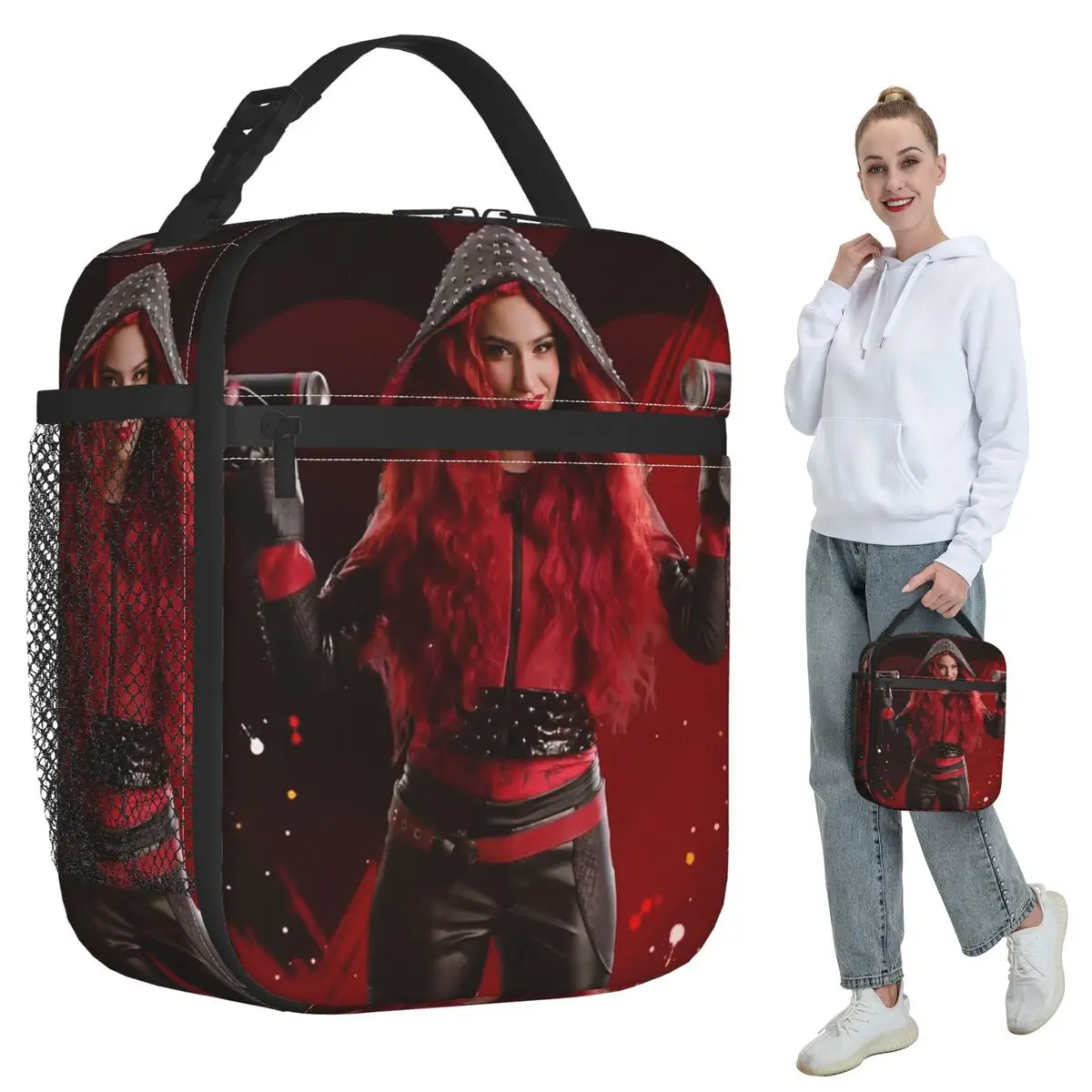 Descendants 4 The Rise Of Red Accessories Insulated Lunch Bag for Women Cooler Thermal Food Box Tote Leakproof Lunch Boxes
Descendants 4 The Rise Of Red Accessories Insulated Lunch Bag for Women Cooler Thermal Food Box Tote Leakproof Lunch Boxes