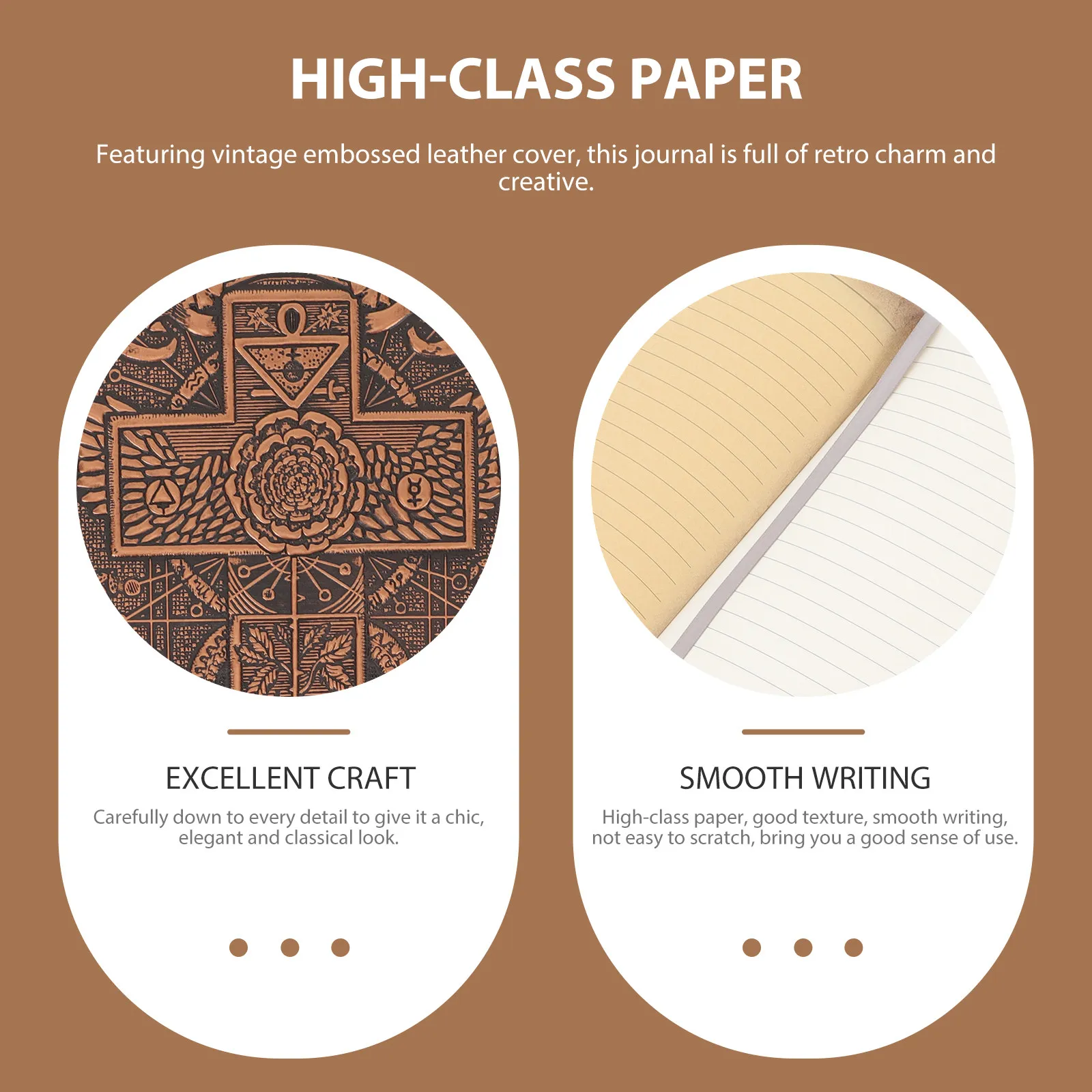 Retro Vintage PU Cover Journal Embossed Sketchbook Notebook Diary Travel Notepad Writing Blank Book for Men Women
Retro Vintage PU Cover Journal Embossed Sketchbook Notebook Diary Travel Notepad Writing Blank Book for Men Women