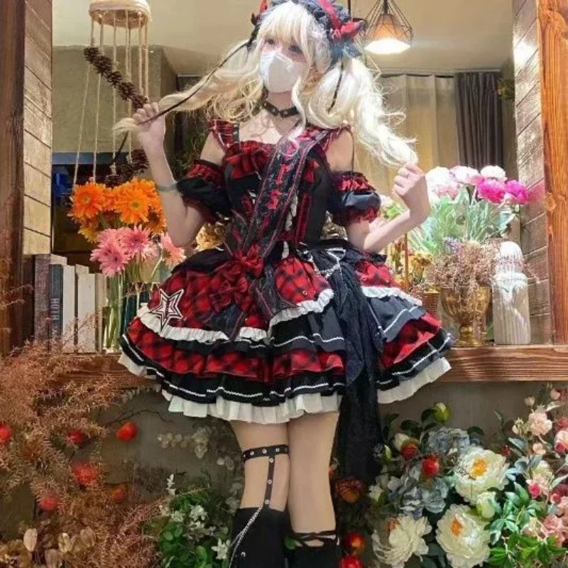 Лето 2025 г.【 Heartbeat Summer 】Red Lolita Star Harajuku Idol Sing-along Костюм JSK Bow Lolita Puffy Skirt Большой полный комплект
Лето 2025 г.【 Heartbeat Summer 】Red Lolita Star Harajuku Idol Sing-along Костюм JSK Bow Lolita Puffy Skirt Большой полный комплект
