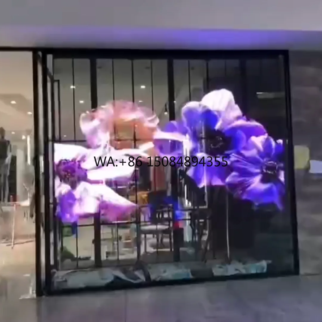 Factory Price Self-Adhesive Advertising Display Ultra-Thin P2.6-P5.2 Transparent LED Screen 5000cd Brightness Full Color 3-Year
Factory Price Self-Adhesive Advertising Display Ultra-Thin P2.6-P5.2 Transparent LED Screen 5000cd Brightness Full Color 3-Year