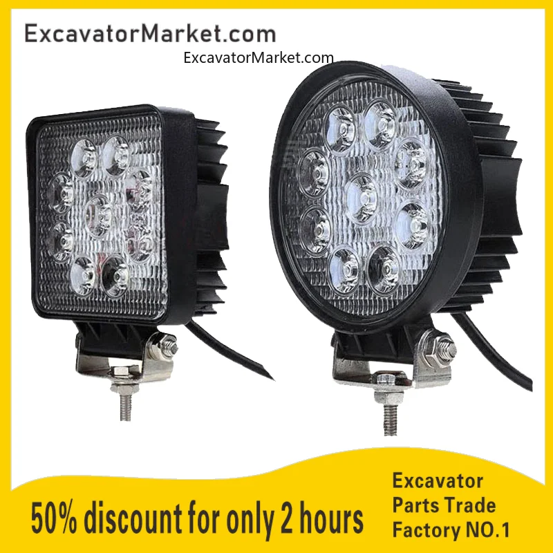 Excavator Parts For Sany Excavator Accessories Big Arm Led Headlights 55 60 75 115 135 155 215 235 Cab Dome Light
Excavator Parts For Sany Excavator Accessories Big Arm Led Headlights 55 60 75 115 135 155 215 235 Cab Dome Light