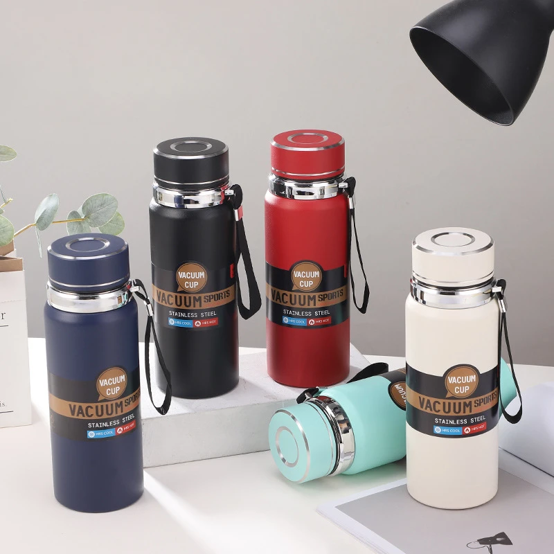 316 Stainless Steel Insulated Cup Business Large Capacity Outdoor Portable Sling Sports Pot Men's Sun Pot
316 Stainless Steel Insulated Cup Business Large Capacity Outdoor Portable Sling Sports Pot Men's Sun Pot