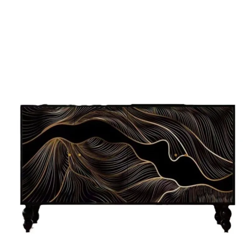Modern simple antique sideboard, hand-painted hotel B&B decoration entrance cabinet
Modern simple antique sideboard, hand-painted hotel B&B decoration entrance cabinet