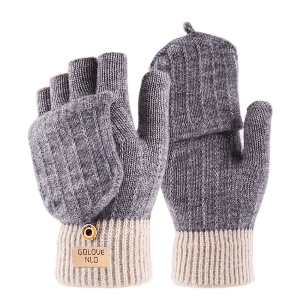 Winter Fingerless Gloves for Men Women - Mittens Finger Wool Gloves with Flip,Warm Half Finger Knitted Cold Weather
Winter Fingerless Gloves for Men Women - Mittens Finger Wool Gloves with Flip,Warm Half Finger Knitted Cold Weather