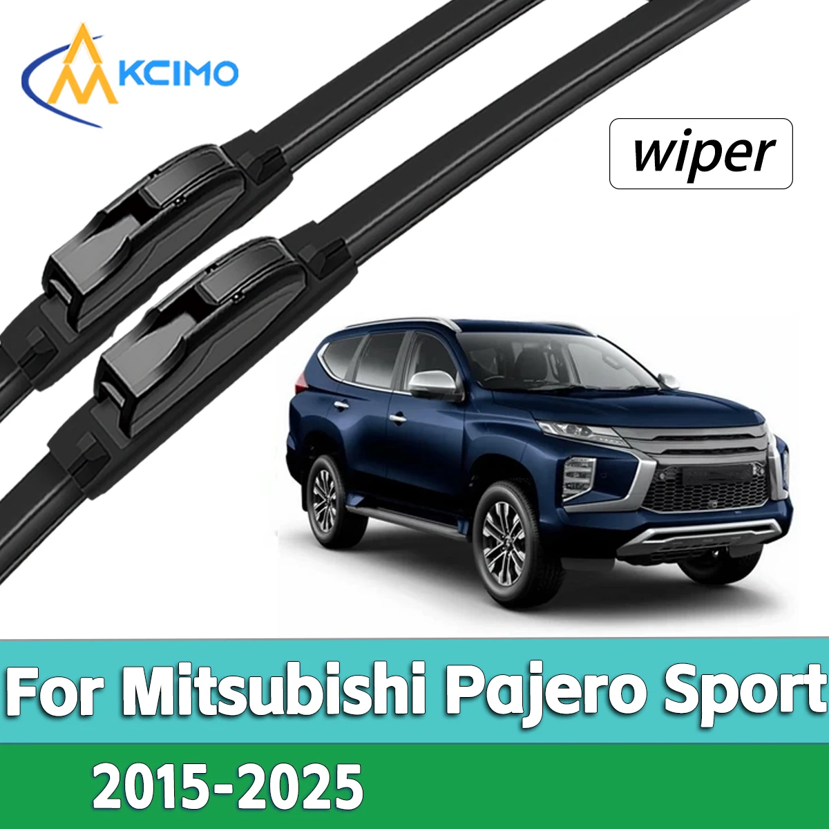 All Weather Durable Wiper Blades For Mitsubishi Pajero Sport KR KS QE QF 2015-2025 Front Windshield Wiper Soft Rubber Frameless
All Weather Durable Wiper Blades For Mitsubishi Pajero Sport KR KS QE QF 2015-2025 Front Windshield Wiper Soft Rubber Frameless