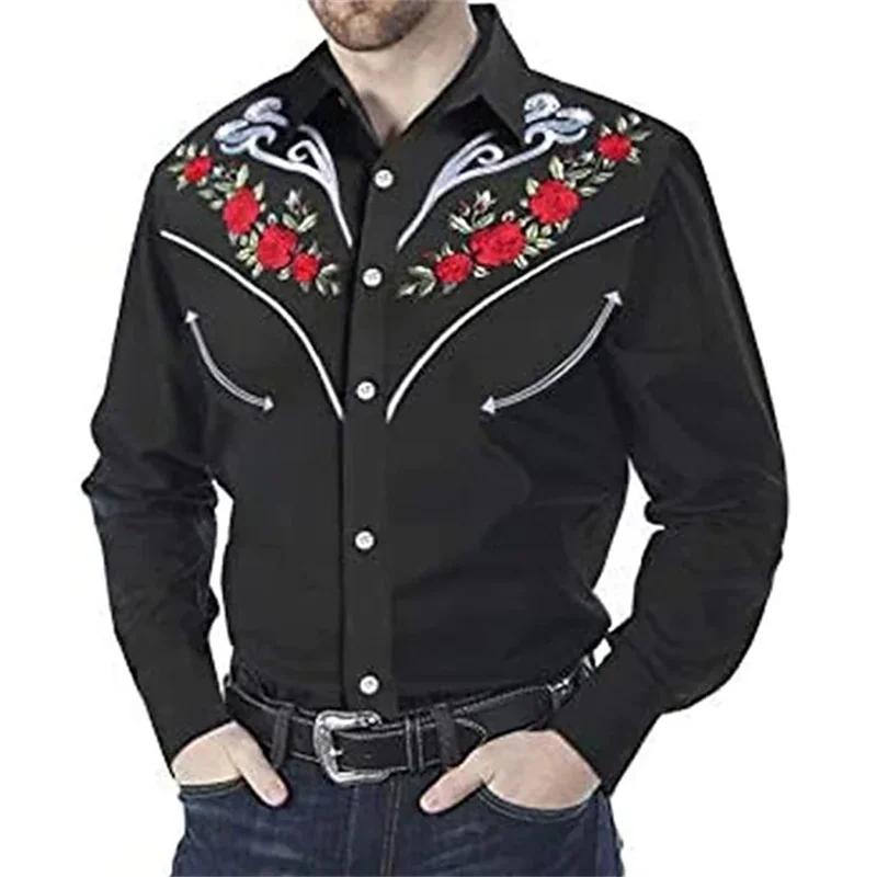 Prom Fashion Luxury Social Men's Shirt Polo Button Shirt Casual Western Print Top Men's Prom Cardigan Top Plus Size S-6XL
Prom Fashion Luxury Social Men's Shirt Polo Button Shirt Casual Western Print Top Men's Prom Cardigan Top Plus Size S-6XL