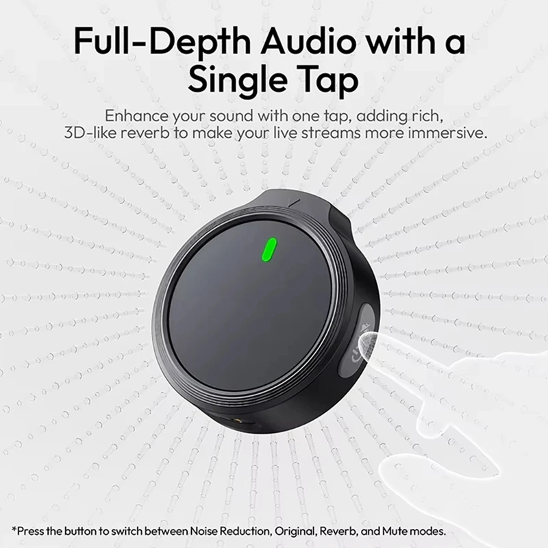 Беспроводной микрофон A21, магнитный петличный микрофон с искусственным интеллектом и шумоподавлением 360° ° Звукосниматель для 17, 16, 15,
Беспроводной микрофон A21, магнитный петличный микрофон с искусственным интеллектом и шумоподавлением 360° ° Звукосниматель для 17, 16, 15,