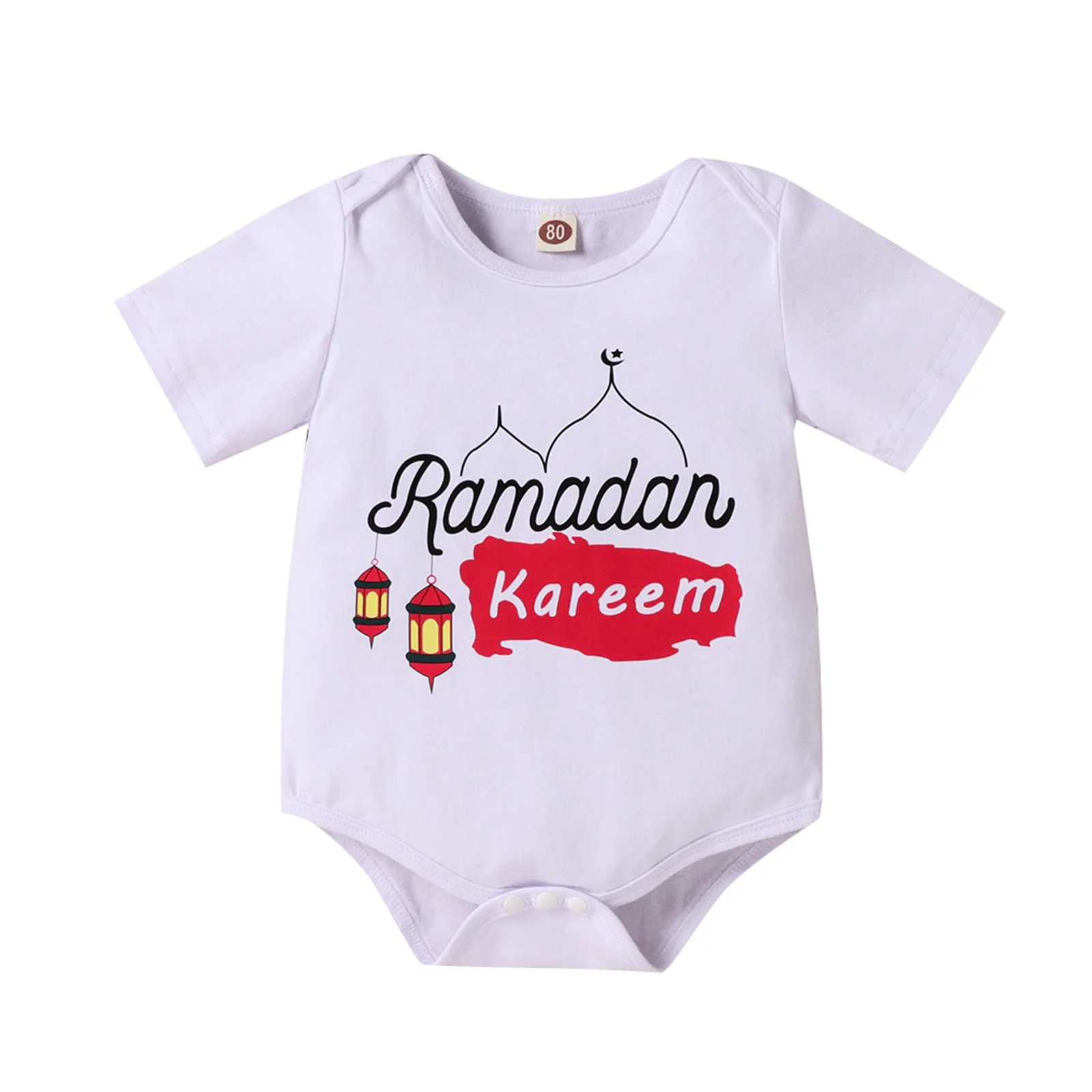 0-12 Months Newborn Infant Baby Girls Boy Short Sleeve Ramadan Letter Lantern Romper Clothes Baby Boy Rompers
0-12 Months Newborn Infant Baby Girls Boy Short Sleeve Ramadan Letter Lantern Romper Clothes Baby Boy Rompers