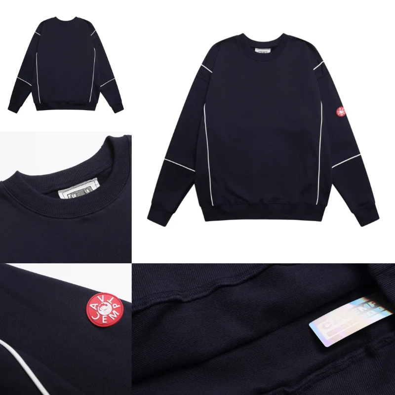 High Street Fashion Hip Hop Patchwork Stripes Pullover CAVEMPT Hoodie Casual High Quality Long Sleeve C.E Sweatshirts Men Women
High Street Fashion Hip Hop Patchwork Stripes Pullover CAVEMPT Hoodie Casual High Quality Long Sleeve C.E Sweatshirts Men Women
