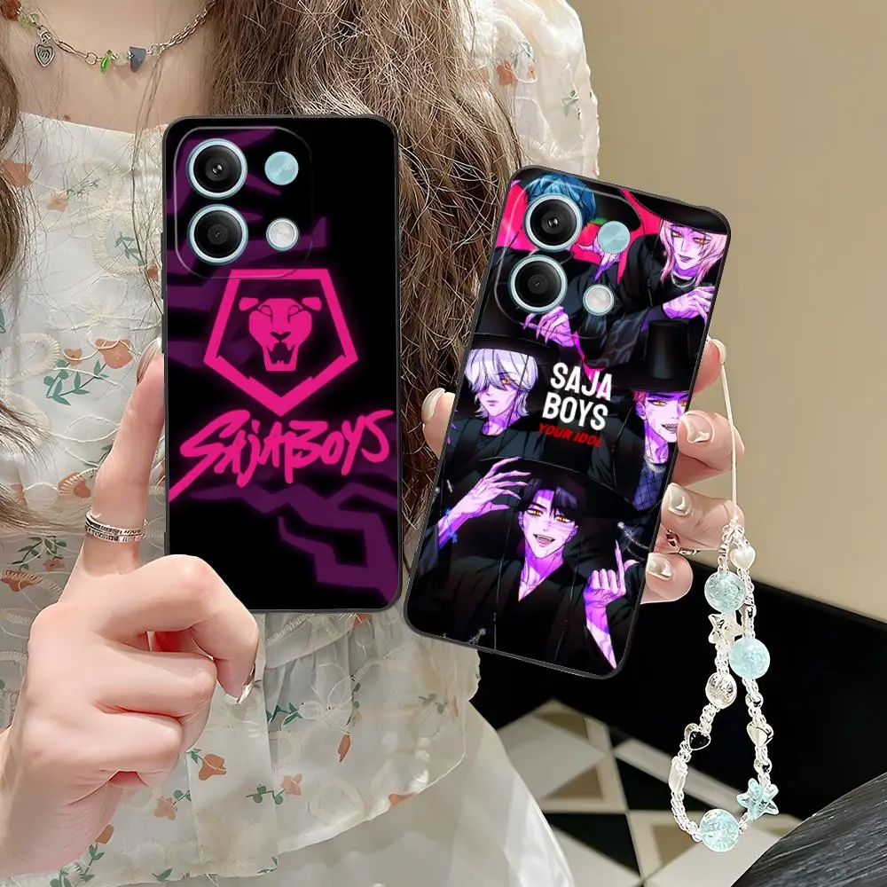 Чехол для мобильного телефона KPOP Saja Boys для POCO M7 M6 M5 M4 M3 X7 X6 X5 X4 X3 Pro GT 5G с цветной печатью, защитный красивый смартфон
Чехол для мобильного телефона KPOP Saja Boys для POCO M7 M6 M5 M4 M3 X7 X6 X5 X4 X3 Pro GT 5G с цветной печатью, защитный красивый смартфон
