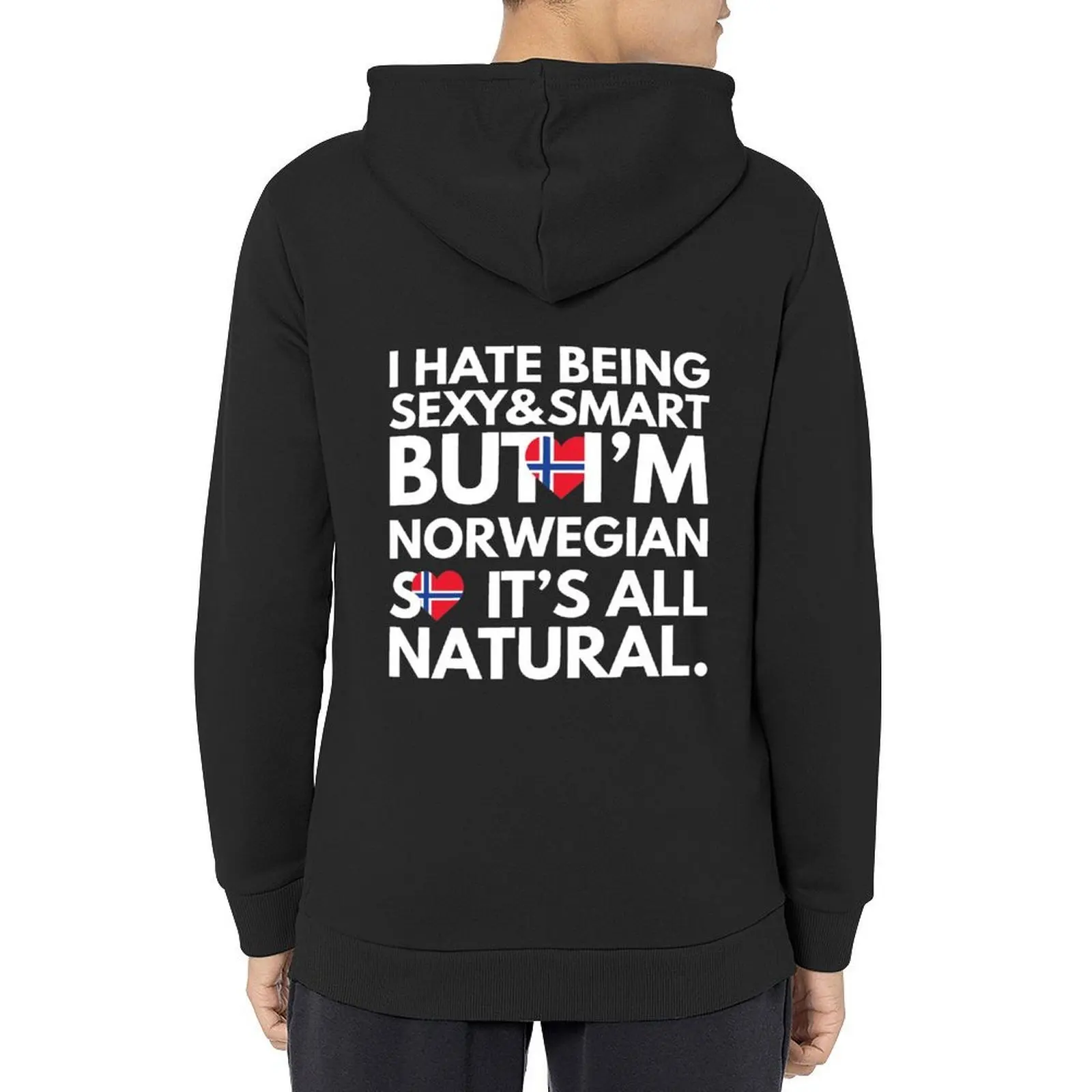 Hate Being Sexy and Smart, But I am Norwegian, It is All Natural. Hoodie korean clothes autumn hoodie man
Hate Being Sexy and Smart, But I am Norwegian, It is All Natural. Hoodie korean clothes autumn hoodie man
