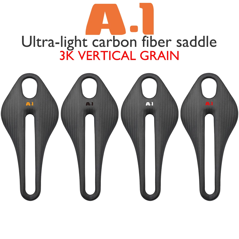 A.1 Carbon Fiber MTB/Gravel Bike Saddle Lightweight Ergonomic Comfort Bicycle Seat for Mountain Road Cycling Accessories
A.1 Carbon Fiber MTB/Gravel Bike Saddle Lightweight Ergonomic Comfort Bicycle Seat for Mountain Road Cycling Accessories