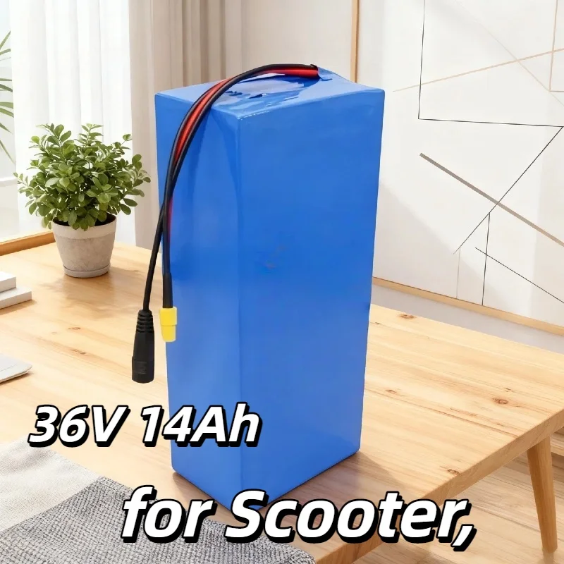 36V 14000mAh 10S2P 21700 Battery Pack with Built-in BMS – 250W-500W for Scooter, Rechargeable Power for Stable Performance
36V 14000mAh 10S2P 21700 Battery Pack with Built-in BMS – 250W-500W for Scooter, Rechargeable Power for Stable Performance