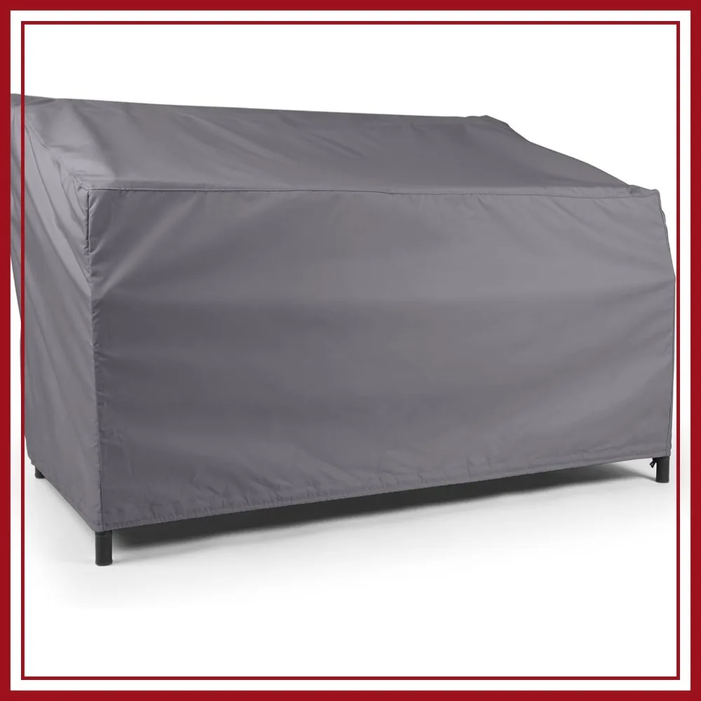 All-Weather Patio Glider Cover, 300D Polyester, 66x34x38 inch, Charcoal
All-Weather Patio Glider Cover, 300D Polyester, 66x34x38 inch, Charcoal