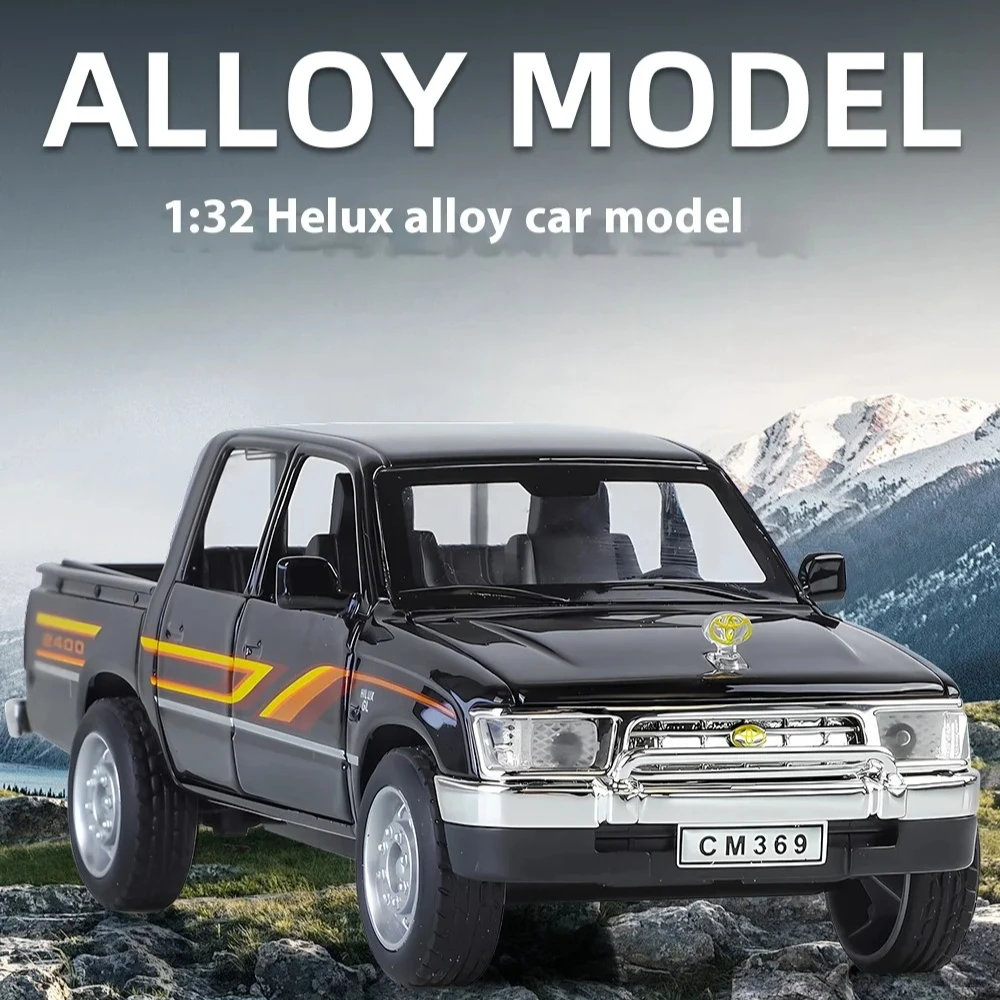 1:32 Helax Simulation Alloy Car Model Toy Ornaments Collection Boy Gift with Sound and Light Off-road Pickup Truck
1:32 Helax Simulation Alloy Car Model Toy Ornaments Collection Boy Gift with Sound and Light Off-road Pickup Truck