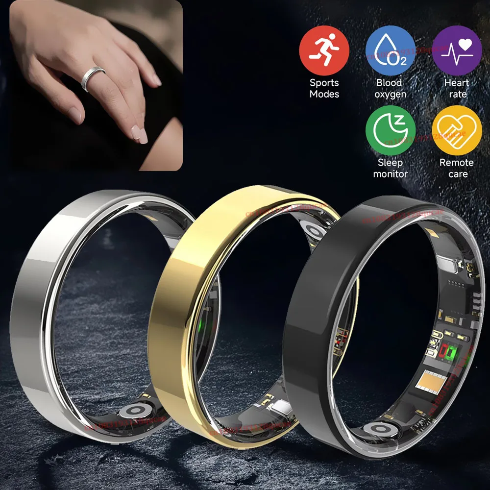 Новое умное кольцо Bluetooth 2026: водонепроницаемое, легкое, с мониторингом пульса, уровня кислорода в крови и сна. Подарок для мужчин и женщин. Водонепроницаемость 5ATM.
Новое умное кольцо Bluetooth 2026: водонепроницаемое, легкое, с мониторингом пульса, уровня кислорода в крови и сна. Подарок для мужчин и женщин. Водонепроницаемость 5ATM.