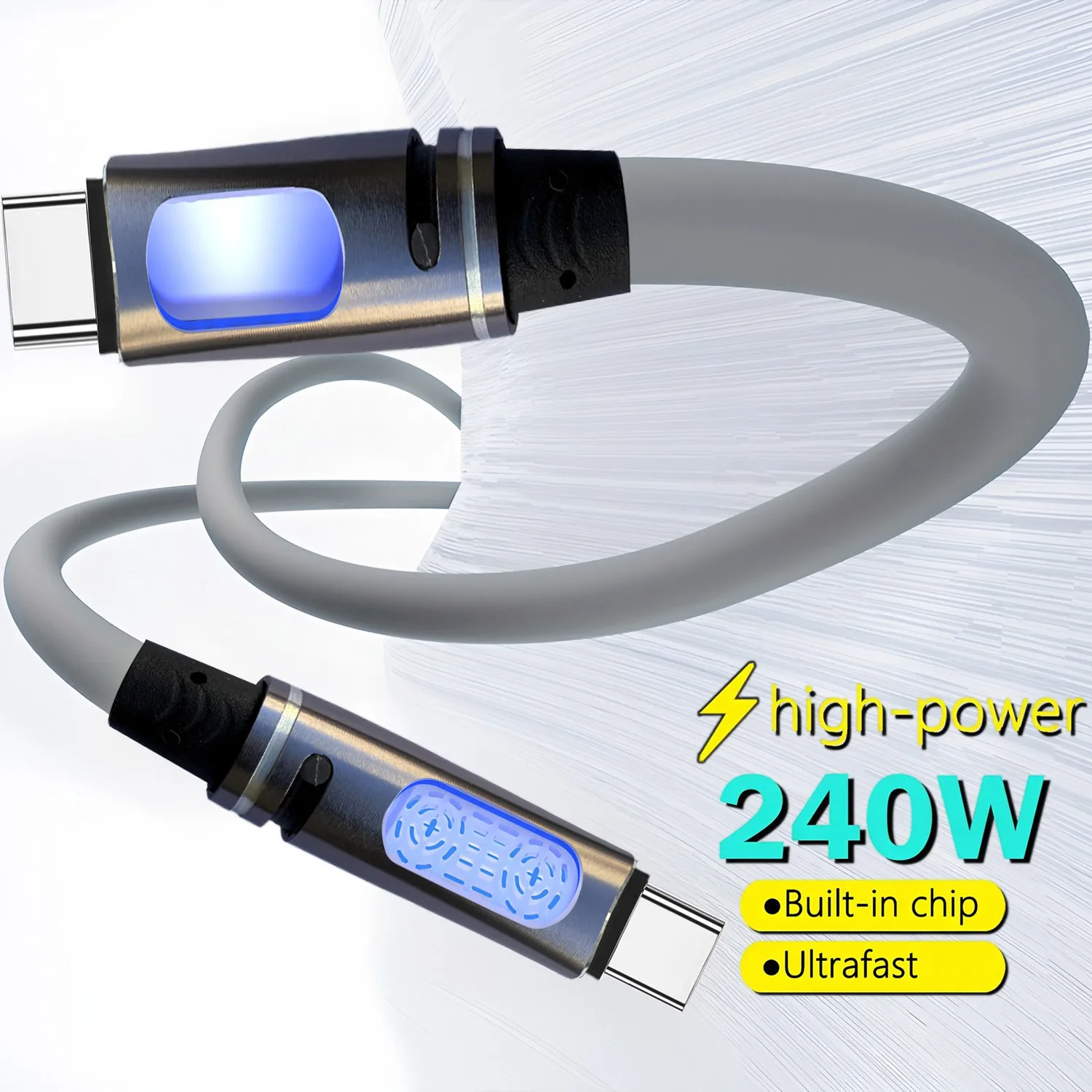 Регулируемый кабель Aromatherapy 240 Вт USB-C к Type C к USBC для iPhone 15 16 17 серии PD Шлейф для передачи данных USB C для быстрой зарядки для Xiaom
Регулируемый кабель Aromatherapy 240 Вт USB-C к Type C к USBC для iPhone 15 16 17 серии PD Шлейф для передачи данных USB C для быстрой зарядки для Xiaom