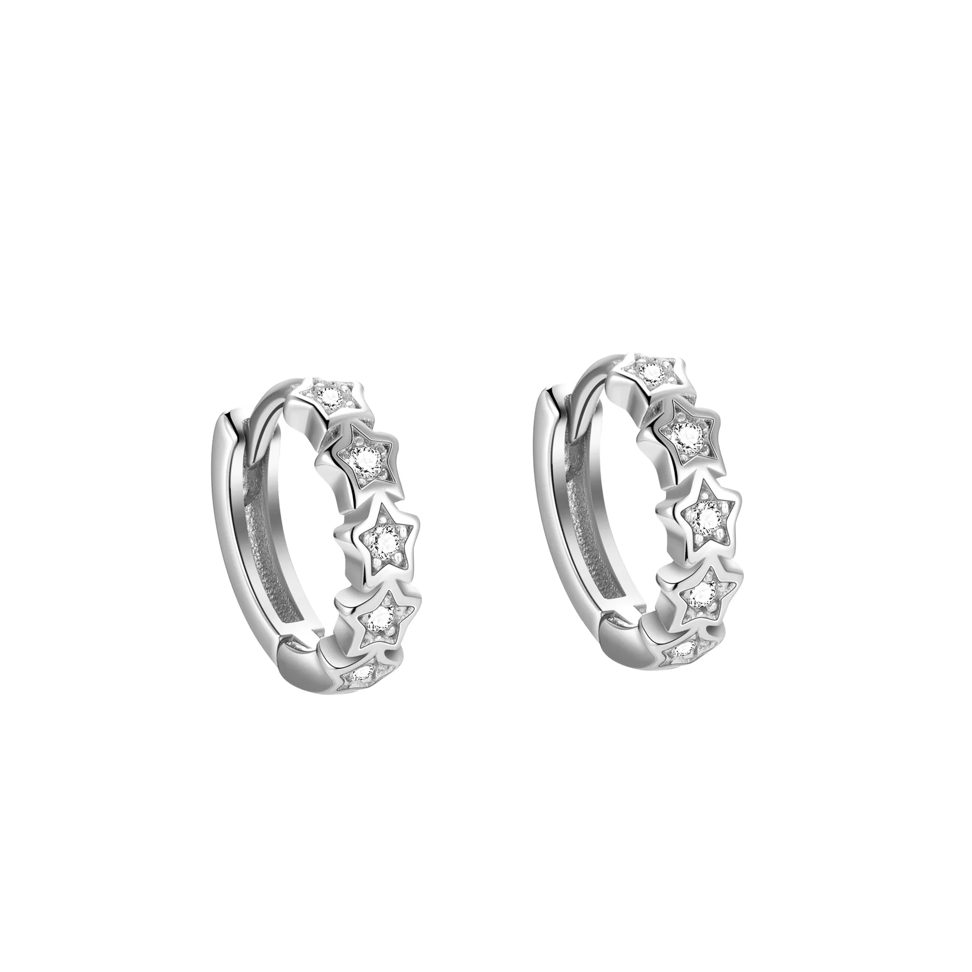 RYJU 925 Sterling Silver Star Hoop Earrings For Women Simple CZ Zircon Aesthetic Jewelry Korean Fashion Ear Buckle Accessories
RYJU 925 Sterling Silver Star Hoop Earrings For Women Simple CZ Zircon Aesthetic Jewelry Korean Fashion Ear Buckle Accessories