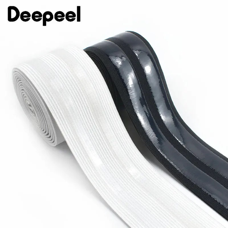 2/4Meters 50mm Nylon Silicone Elastic Band Non-slip Stretch Rubber Strap Garment Trousers Skirt Belt Sewing Material Accessories
2/4Meters 50mm Nylon Silicone Elastic Band Non-slip Stretch Rubber Strap Garment Trousers Skirt Belt Sewing Material Accessories