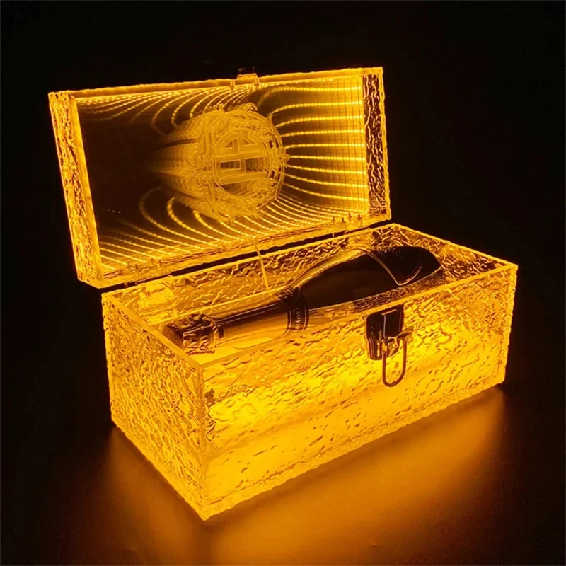 Eco-Friendly Luminous LED Acrylic Ice Pattern Bottle Presenter Single Box Display Advertising Glorifier Transparent Pattern
Eco-Friendly Luminous LED Acrylic Ice Pattern Bottle Presenter Single Box Display Advertising Glorifier Transparent Pattern
