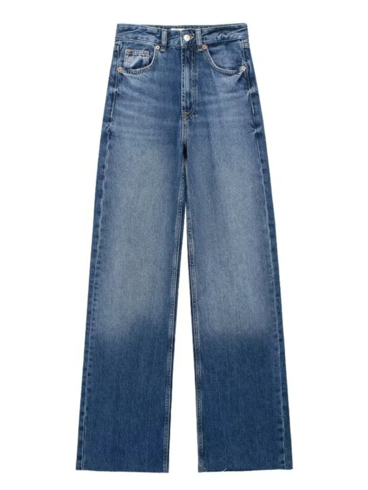 Spring 2024 Women's Slimming Versatile High Waist Wide Leg Jeans Long Pants Straight Cut High Waist Spring Collection
Spring 2024 Women's Slimming Versatile High Waist Wide Leg Jeans Long Pants Straight Cut High Waist Spring Collection