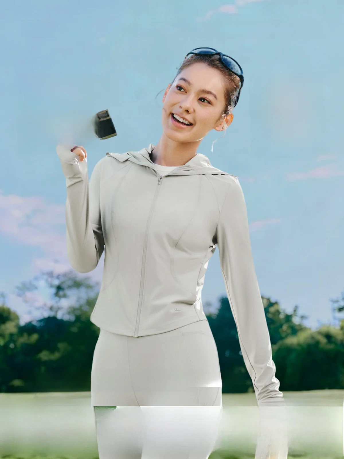 Женская одежда Banana Le: облегающий костюм из ледяного шелка с защитой от УФ-излучения для активного отдыха, дышащий солнцезащитный костюм, весна-лето, новинка S...
Женская одежда Banana Le: облегающий костюм из ледяного шелка с защитой от УФ-излучения для активного отдыха, дышащий солнцезащитный костюм, весна-лето, новинка S...