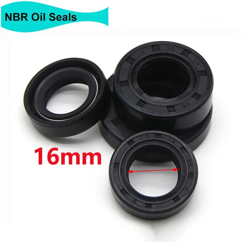 2/5/10pcs Black NBR Oil Seals ID16mm TC-16 * 24/26/28/30/32/35/40*4/5/7/8/10mm Nitrile Rubber Shaft Double Lip Oil Seal Gaskets
2/5/10pcs Black NBR Oil Seals ID16mm TC-16 * 24/26/28/30/32/35/40*4/5/7/8/10mm Nitrile Rubber Shaft Double Lip Oil Seal Gaskets
