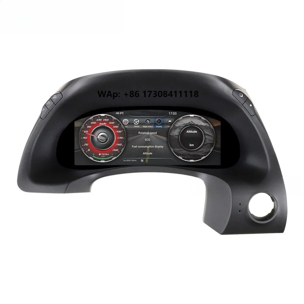 For Infiniti QX80 2011- 2017 2018 2019+ Android 9.0 Car Meter Screen Dashboard Screen Car Navigation Multimedia Player Unit