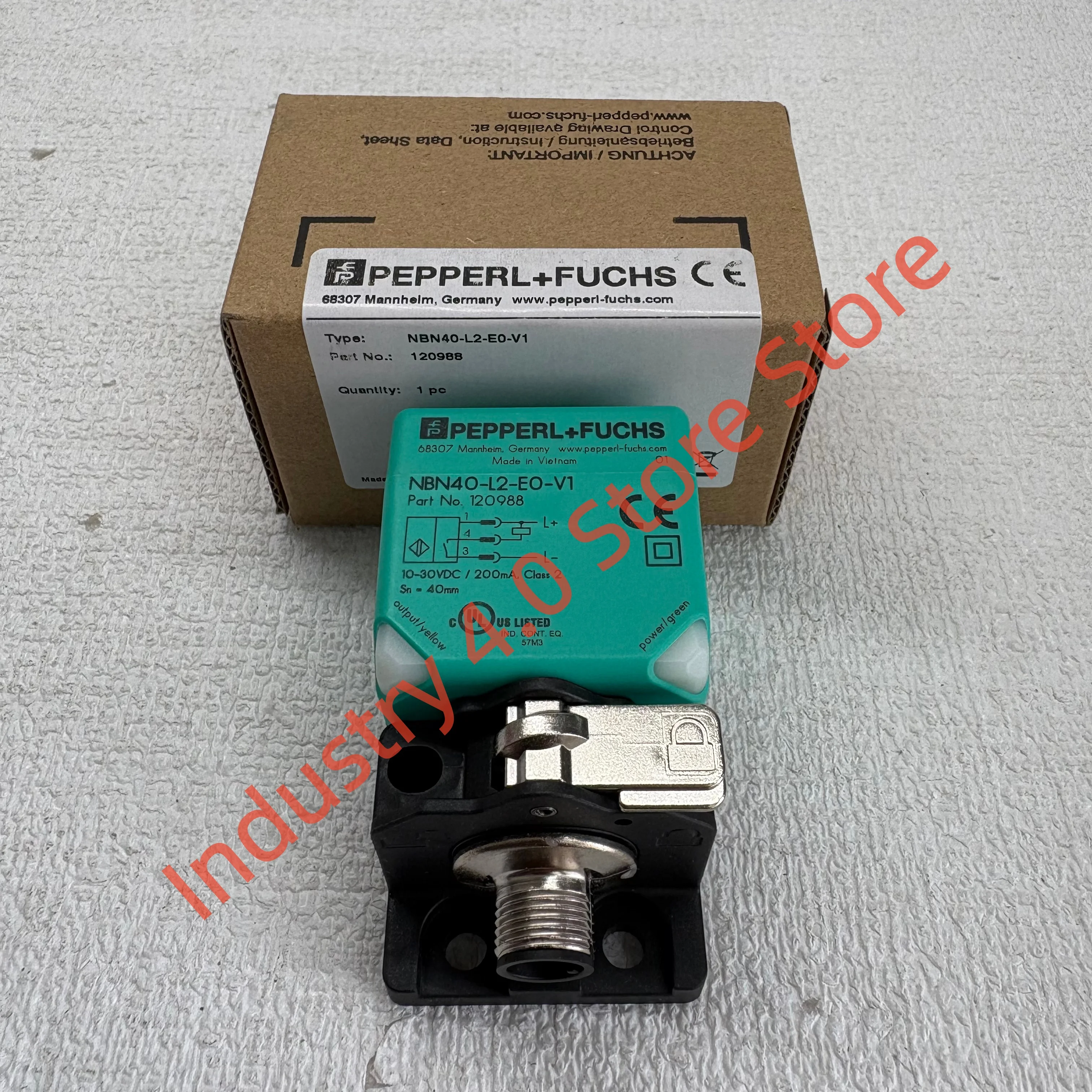 Square proximity switch NBB40-L2-E0-V1 100%NEW
Square proximity switch NBB40-L2-E0-V1 100%NEW