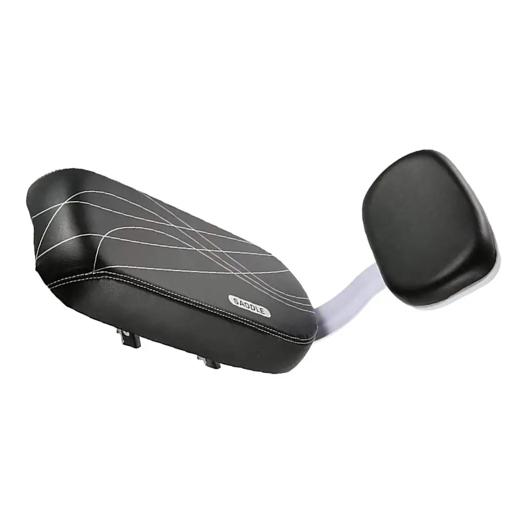 Bicycle Rear Seat Soft Padded Backrest Kids Bike Saddles Black Durable Comfortable Removable Safe Professional bike
Bicycle Rear Seat Soft Padded Backrest Kids Bike Saddles Black Durable Comfortable Removable Safe Professional bike