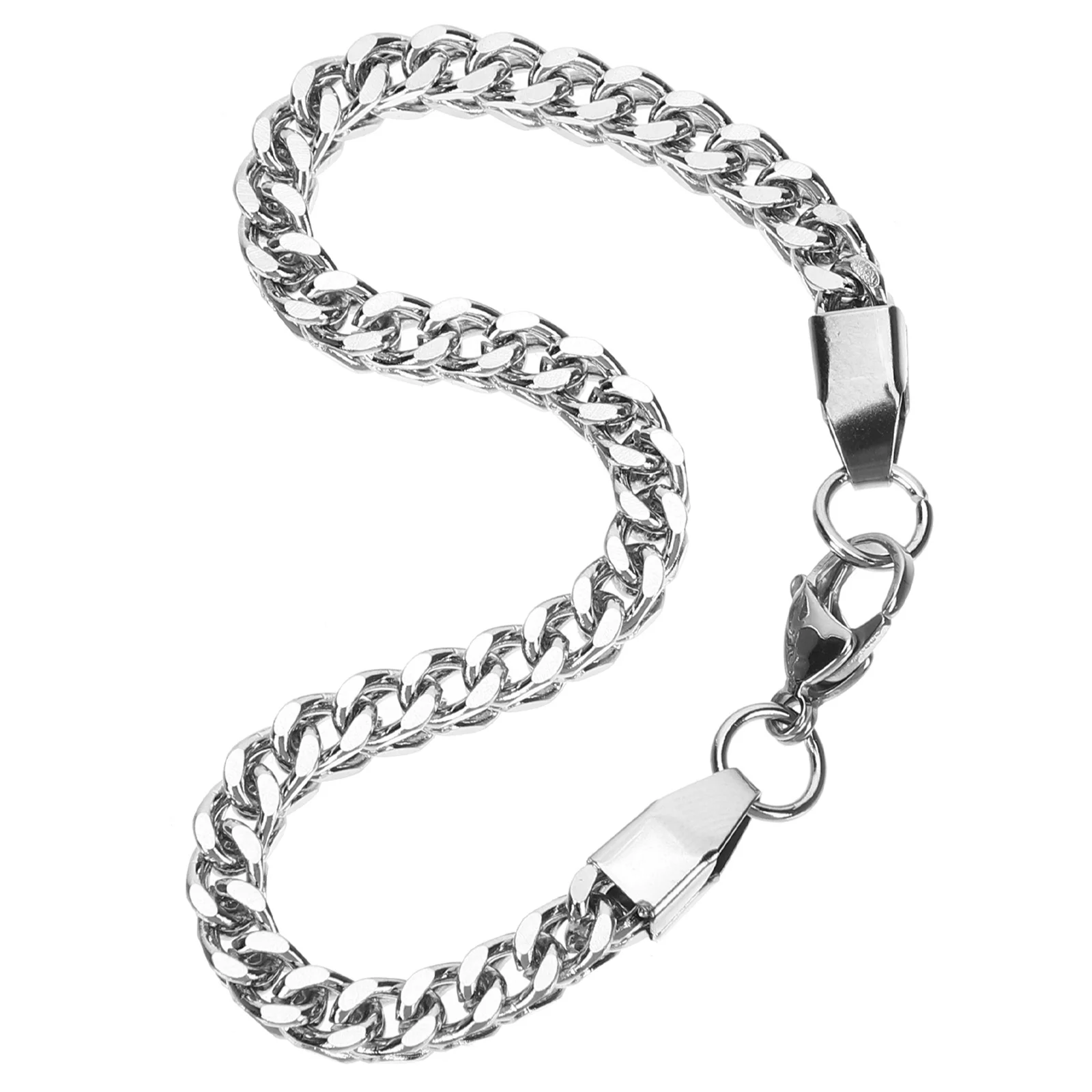 Mens Bracelet Metal Stainless Steel Chain Link Bracelet Lightweight Wrist Decoration for Men Personalized Jewelry
Mens Bracelet Metal Stainless Steel Chain Link Bracelet Lightweight Wrist Decoration for Men Personalized Jewelry