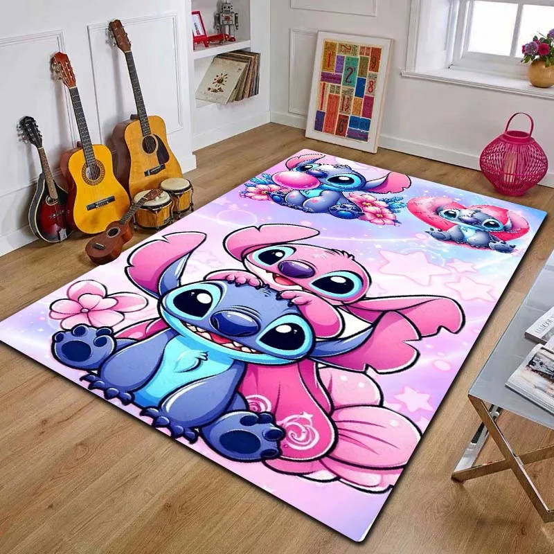 MINISO Stitch Cute Cartoon Carpet Home Living Room Bedroom Decoration Flannel Soft Anti slip Carpet Children's Game Carpet Gift
MINISO Stitch Cute Cartoon Carpet Home Living Room Bedroom Decoration Flannel Soft Anti slip Carpet Children's Game Carpet Gift