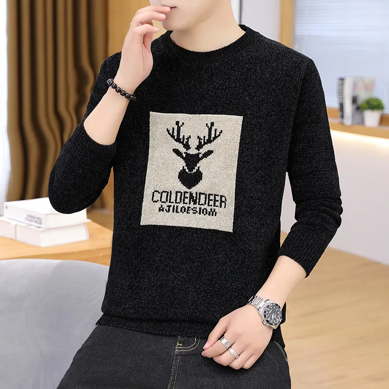 Men's Knitted Sweater Large Size P24 Casual Comfortable Polyester Fiber Long Sve round Ne Warm Faionable Knitwear
Men's Knitted Sweater Large Size P24 Casual Comfortable Polyester Fiber Long Sve round Ne Warm Faionable Knitwear