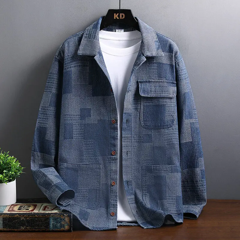 2025 spring Mens Long Sleeve Casual Business high Quality demin Shirt autumn men Regular-Fit Formal Dress Shirts Male Clothes
2025 spring Mens Long Sleeve Casual Business high Quality demin Shirt autumn men Regular-Fit Formal Dress Shirts Male Clothes