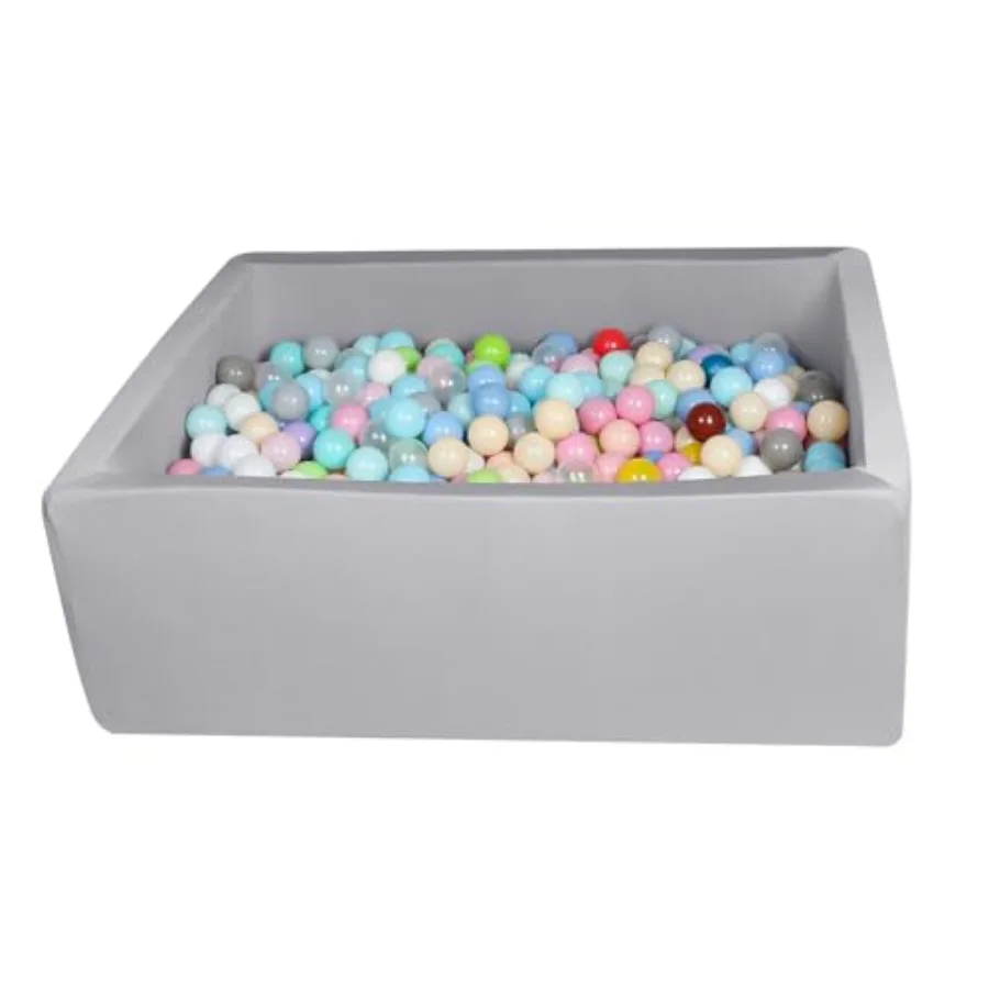 Foam Ball Pit for:Soft Rectangle Ball Pool, 40 Inch, Blue and Pink, Non-Toxic EVA Foam, Easy Assembly Storage
Foam Ball Pit for:Soft Rectangle Ball Pool, 40 Inch, Blue and Pink, Non-Toxic EVA Foam, Easy Assembly Storage