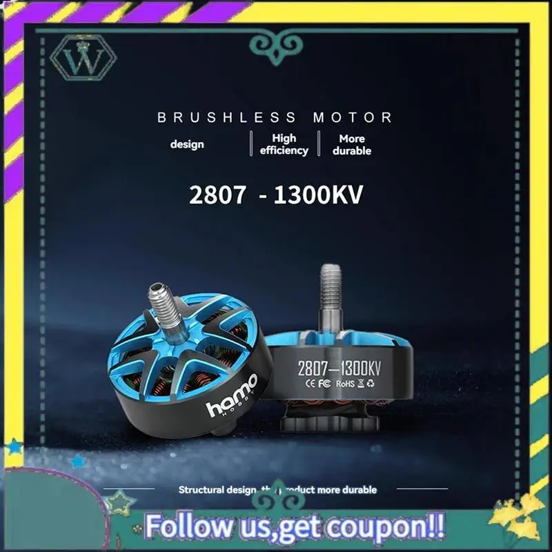 (New) HAMO HOBBY 2807 Brushless Motor 1300KV High Efficiency Drone Motor Forfpv RC Racing Drone
(New) HAMO HOBBY 2807 Brushless Motor 1300KV High Efficiency Drone Motor Forfpv RC Racing Drone
