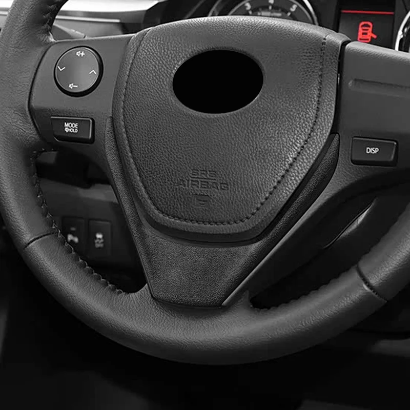 Made of Alcantara For Toyota RAV4 (2013-2018) Levin / Corolla (2014-2018) Steering Wheel Panel Boot Cover Car Interior Accessory
Made of Alcantara For Toyota RAV4 (2013-2018) Levin / Corolla (2014-2018) Steering Wheel Panel Boot Cover Car Interior Accessory