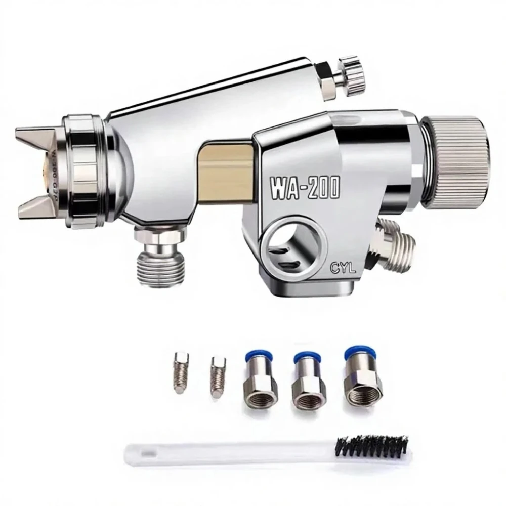 WA-200 Aluminium Alloy Automatic Spray Gun Pressure Feed High Atomization Spray Head Industrial Assembly Line
WA-200 Aluminium Alloy Automatic Spray Gun Pressure Feed High Atomization Spray Head Industrial Assembly Line