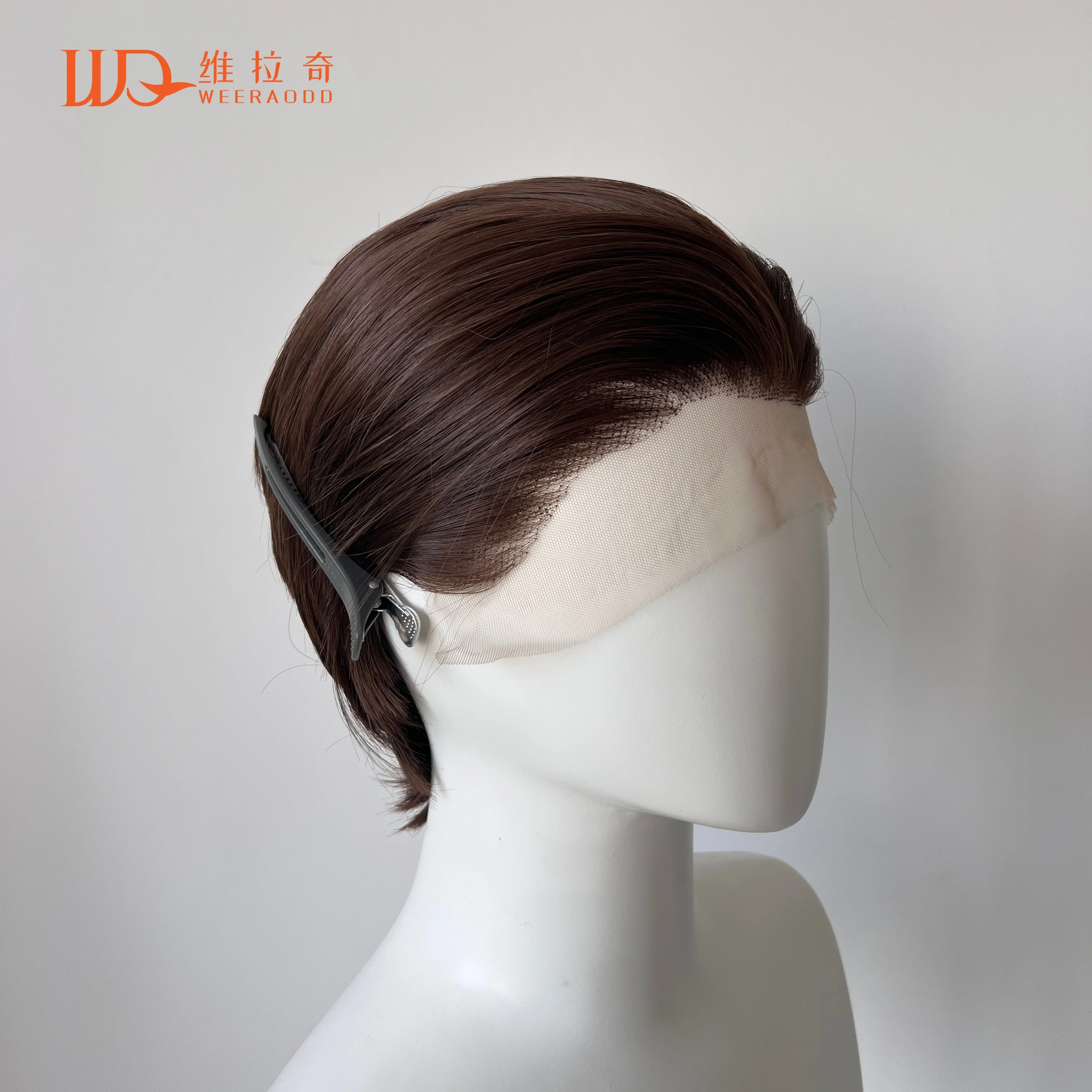 Dark Brown Short Bob Cut Synthetic Lace Front Wigs for Men Cosplay Wigs for Women Natural Hairline Glueless 13x4 Lace Front Wig
Dark Brown Short Bob Cut Synthetic Lace Front Wigs for Men Cosplay Wigs for Women Natural Hairline Glueless 13x4 Lace Front Wig