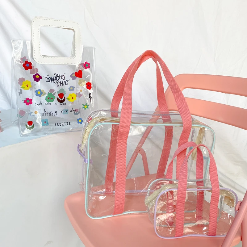 Large Capaci Transparent eup Bag Waterproof Swimming Suit Travel Storage Women's Cosmetic Toiletry Bag Swimming Special
Large Capaci Transparent eup Bag Waterproof Swimming Suit Travel Storage Women's Cosmetic Toiletry Bag Swimming Special