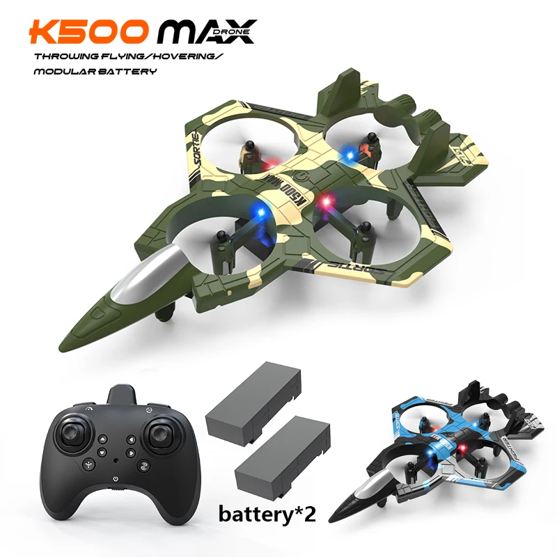 New K500 Stunt Drone with 360° Flip FPV Height Hold Function Durable Material Brushless Motor Quadcopter for Outdoor Remote Control Ideal for Beginners And Tech Lovers
New K500 Stunt Drone with 360° Flip FPV Height Hold Function Durable Material Brushless Motor Quadcopter for Outdoor Remote Control Ideal for Beginners And Tech Lovers