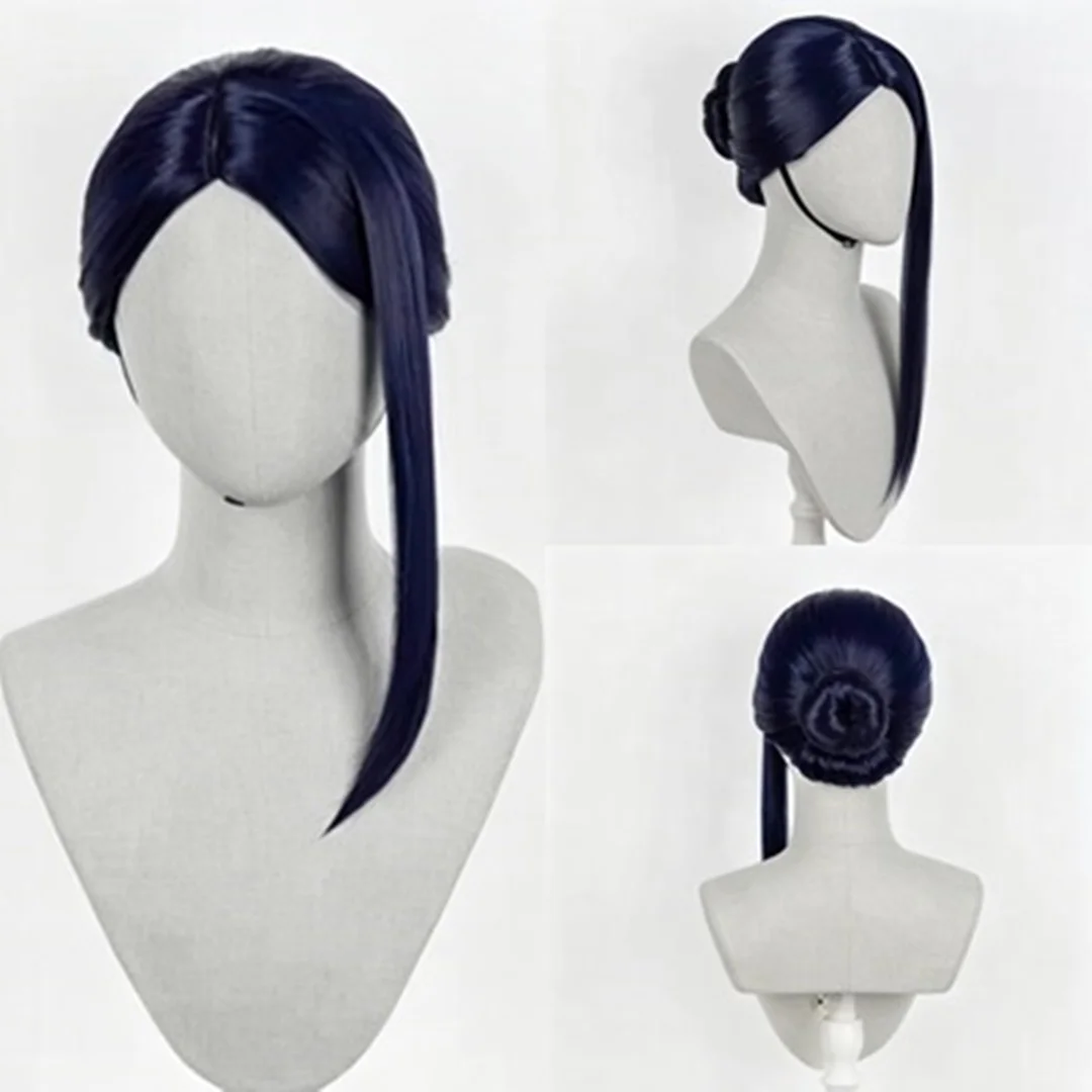 Cosplay Caitlyn Dark Blue Wig Women's Medium Length Straight Wig Handmade styling wig
Cosplay Caitlyn Dark Blue Wig Women's Medium Length Straight Wig Handmade styling wig