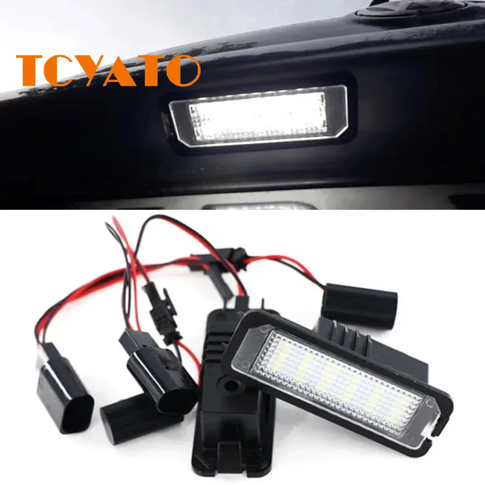 TCYATO 2PCSSuitable for Volkswagen Golf 5/6/7 LED license plate lights Passat license plate lights
TCYATO 2PCSSuitable for Volkswagen Golf 5/6/7 LED license plate lights Passat license plate lights