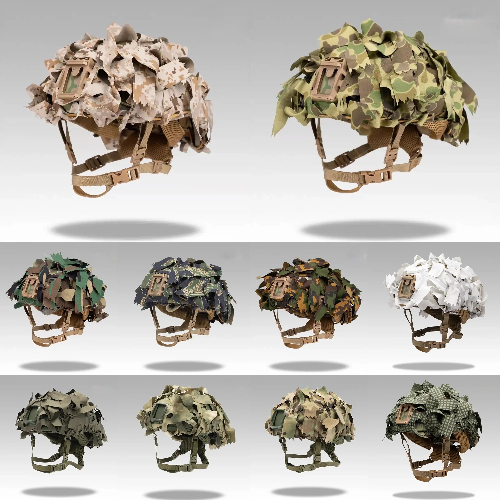 3D чехол для шлема A-23 Список, камуфляжный чехол для шлема для охоты, страйкбола, ткань для шлема, анти-ИК, тактическое оборудование для военных игр, реквизит для самостоятельного изготовления
3D чехол для шлема A-23 Список, камуфляжный чехол для шлема для охоты, страйкбола, ткань для шлема, анти-ИК, тактическое оборудование для военных игр, реквизит для самостоятельного изготовления