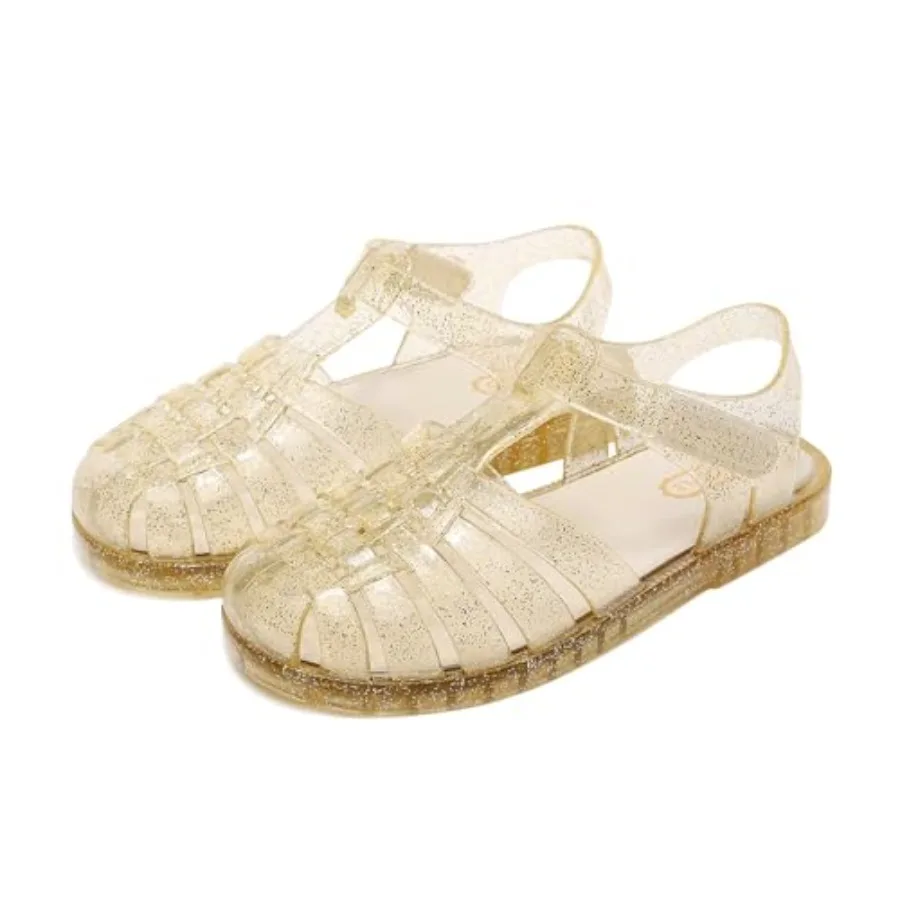 Jelly Sandals for Girls, Closed Toe Princess Costume Summer Dress Shoes Fisherman Water Beach Rubber Sole Flat Sandals for Todd
Jelly Sandals for Girls, Closed Toe Princess Costume Summer Dress Shoes Fisherman Water Beach Rubber Sole Flat Sandals for Todd