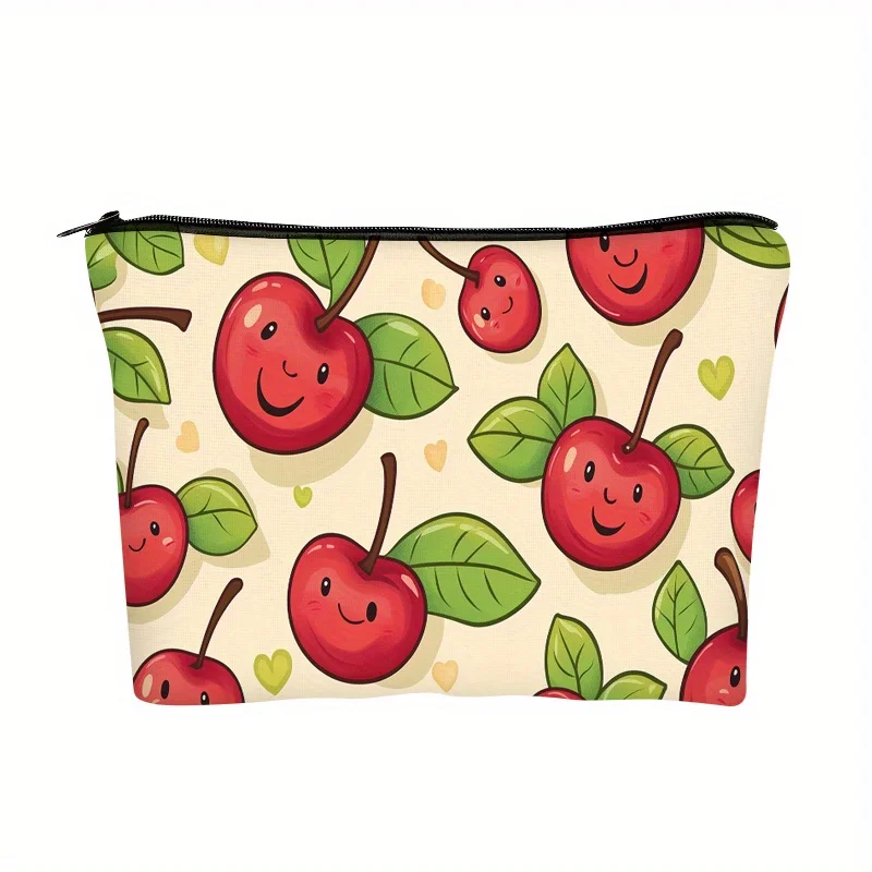 A Happy Cherry Designer Makeup Bag- Multifunctional Zipper Pouch, Jewelry Storage Bag, Perfect Travel Zipper Small Storage Bag.
A Happy Cherry Designer Makeup Bag- Multifunctional Zipper Pouch, Jewelry Storage Bag, Perfect Travel Zipper Small Storage Bag.