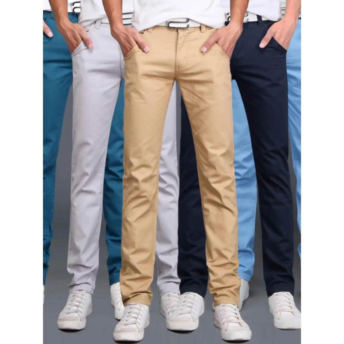 Khaki Casual Cotton Chino Pants Men Straight Leg Trousers Faionable Urban Sle mid Waist Waed Proced Summer Youth
Khaki Casual Cotton Chino Pants Men Straight Leg Trousers Faionable Urban Sle mid Waist Waed Proced Summer Youth