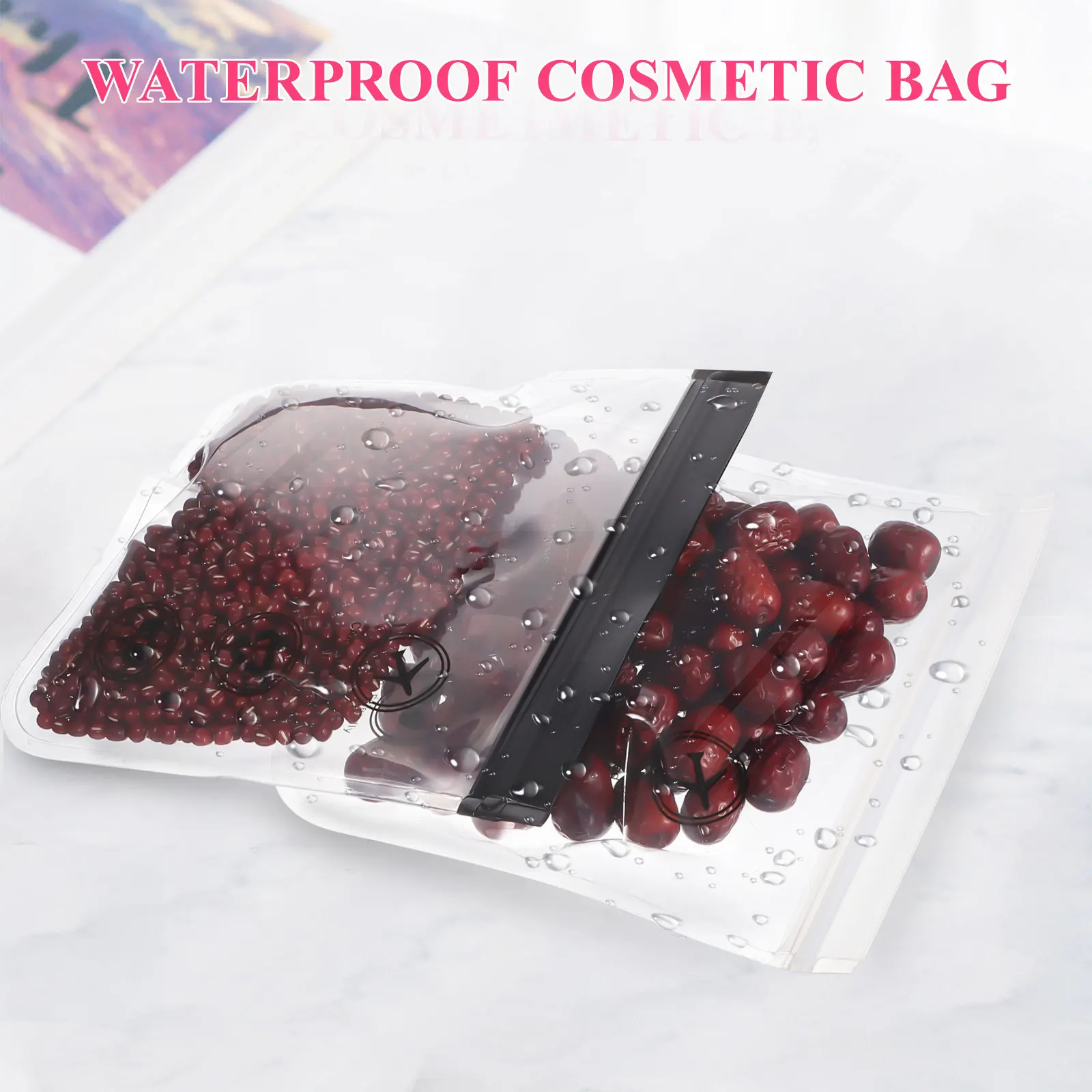6Pcs Transparent Eva Bag Clear Makeup Organizer Portable Waterproof Toiletry Storage Pouch Small Travel Organizer Wash
6Pcs Transparent Eva Bag Clear Makeup Organizer Portable Waterproof Toiletry Storage Pouch Small Travel Organizer Wash