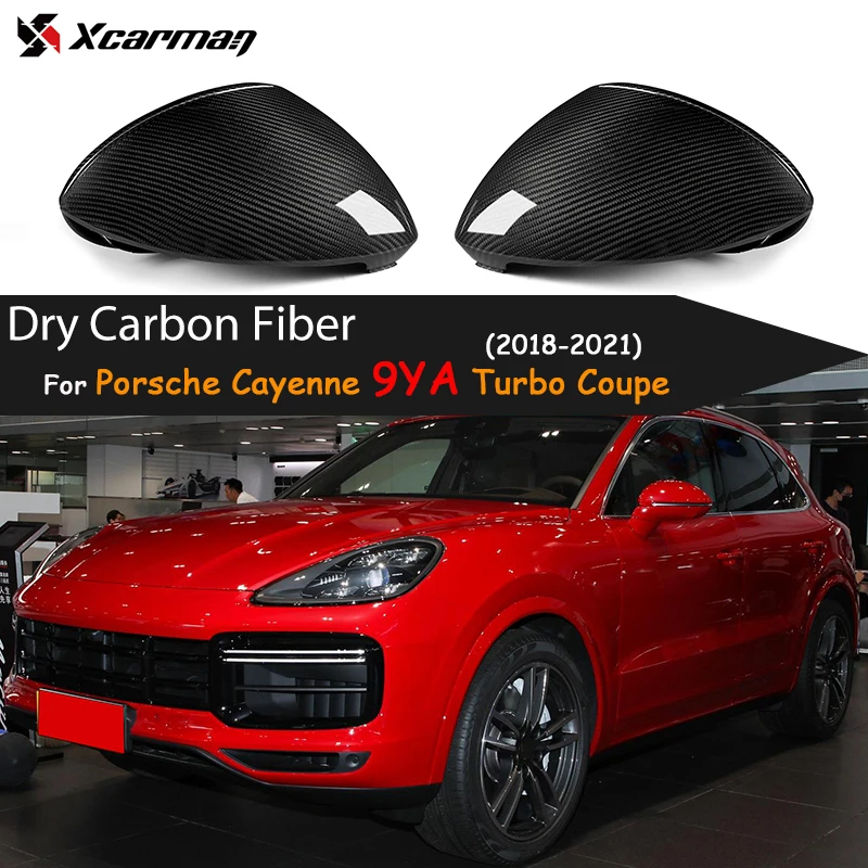 OEM Style Replacement Case Shells for Porsche Cayenne 9YA Turbo Coupe 2018-2021 Dry Carbon Fiber Rearview Mirror Cover Caps
OEM Style Replacement Case Shells for Porsche Cayenne 9YA Turbo Coupe 2018-2021 Dry Carbon Fiber Rearview Mirror Cover Caps