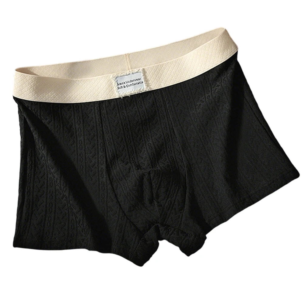 Mens Boxer Trunks Breathable Jacquard Underwear Soft U Convex Pouch Sleepwear 95 percent Polyester 5 percent Spandex
Mens Boxer Trunks Breathable Jacquard Underwear Soft U Convex Pouch Sleepwear 95 percent Polyester 5 percent Spandex